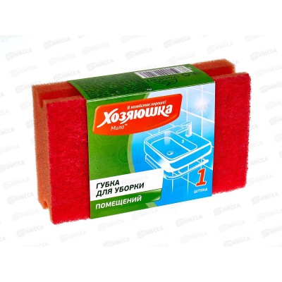 Губка для уборки ХОЗЯЮШКА большая *60 Губка для уборки ХОЗЯЮШКА большая *60