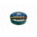 Изолента SAFELINE 15мм, 10м зеленый *10/250