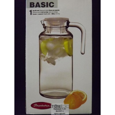 Кувшин 1,3л BASIC с прозрачной крышкой 43964 *6 Кувшин 1,3л BASIC с прозрачной крышкой 43964 *6