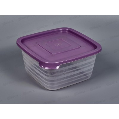 Контейнер СВЧ 0,45л Унико квадратный С208 ассортимент *52 Контейнер СВЧ 0,45л Унико квадратный С208 ассортимент *52