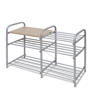 Этажерка Люкс 4 (500*330*800) 3-х ярусная с сидением МДФ ЭТЛ4 Этажерка Люкс 4 (500*330*800) 3-х ярусная с сидением МДФ ЭТЛ4