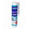 Герметик KRASS 300мл силиконовый санитарный белый *12 ЛАКРА Герметик KRASS 300мл силиконовый санитарный белый *12 ЛАКРА