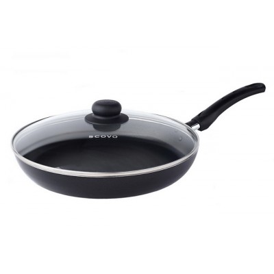 Сковорода 28см &quotConsul&quot стеклянная крышка RC-011 *8