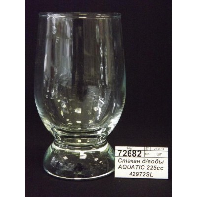 Стакан для воды AQUATIC 225сс 42972SL *12