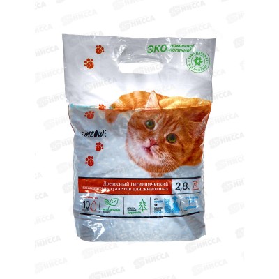 Наполнитель древесный для кошек &quotFELIX" 2.8кг *6