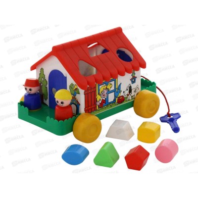 Домик игровой+логика 6202 в сетке *9 Домик игровой+логика 6202 в сетке *9