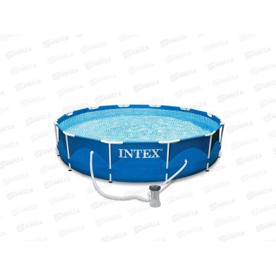 Бассейн 28202 (305х76см) каркасный, фильтр  INTEX  *1