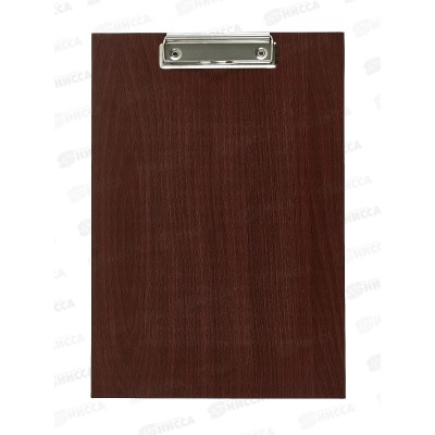 Планшет А4 СБ с зажимом красное дерево, 118 *32