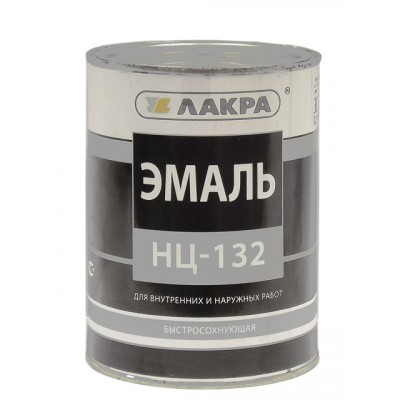 ЭМАЛЬ ЛАКРА НЦ-132 Жёлтая 0,7кг  *14 Л ДО 04.25
