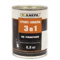 Грунт-эмаль 3в1 Голубой глянец 0,8кг Л*10 Грунт-эмаль 3в1 Голубой глянец 0,8кг Л*10