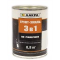 Грунт-эмаль 3в1 Серый 0,8кг  *10   Л СРОК ДО 04.26