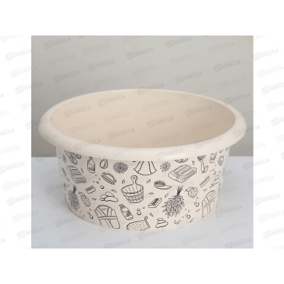 Таз 10л "Русская банька" М2554 *10 Таз 10л "Русская банька" М2554 *10