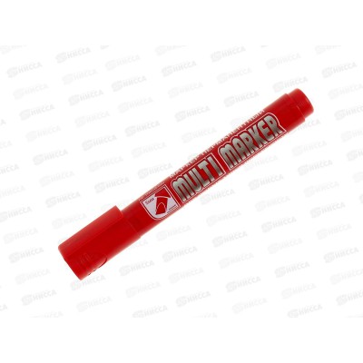 Маркер CROWN Multi marker, скошенный , красный, CPM-800 CH *12