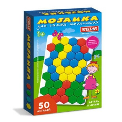 Мозаика (диаметр 40мм/50 деталей) 01015  *15 Мозаика (диаметр 40мм/50 деталей) 01015  *15