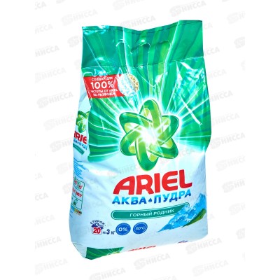 АРИЭЛЬ автомат 3кг Горный родник *6 АРИЭЛЬ автомат 3кг Горный родник *6