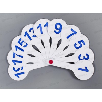 Касса-веер чисел СТАММ 0-20, ВК05 *36 Касса-веер чисел СТАММ 0-20, ВК05 *36