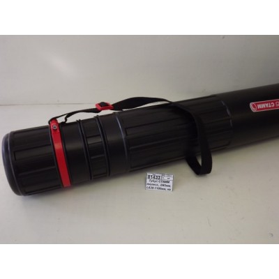 Тубус СТАММ телеск., D85мм, L630-1100мм, на ремне, черн., ПТ11 *12 Тубус СТАММ телеск., D85мм, L630-1100мм, на ремне, черн., ПТ11 *12