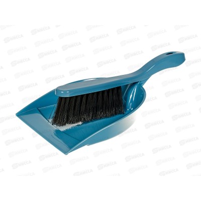 Щетка-сметка с совком ИДЕАЛ цвет Серо-голубой М5171 *22 Щетка-сметка с совком ИДЕАЛ цвет Серо-голубой М5171 *22
