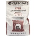 Клей для каминов и печей 10 килограмм Святозар Клей для каминов и печей 10 килограмм Святозар