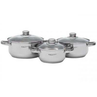 Набор кастрюль 6предметов Гретта(1,6л+2,2л+3,2л) КТО4-А *2 Набор кастрюль 6предметов Гретта(1,6л+2,2л+3,2л) КТО4-А *2