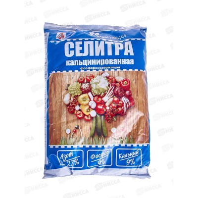 Селитра кальцинированная (NP 27-9) 1кг Вика *25 Селитра кальцинированная (NP 27-9) 1кг Вика *25