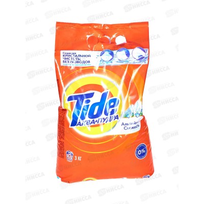 ТАЙД автомат 3кг Альпийская свежесть *6 ТАЙД автомат 3кг Альпийская свежесть *6