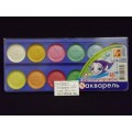 Акварель ЛУЧ перламутровая 12 цветов без кисти, 16с1105-08 *48 Акварель ЛУЧ перламутровая 12 цветов без кисти, 16с1105-08 *48