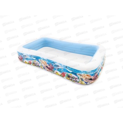 Бассейн 58485 (305х183х56) Морская жизнь от 6-лет INTEX *2 Бассейн 58485 (305х183х56) Морская жизнь от 6-лет INTEX *2