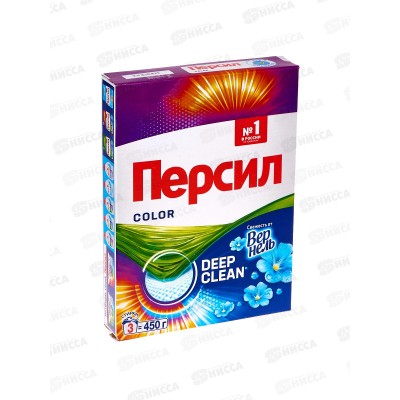 ПЕРСИЛ стиральный порошок  450г Колор Свежесть Вернеля автомат  *24
