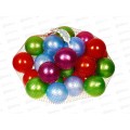 Набор шаров 8см 30шт в сетке 415  *12 Набор шаров 8см 30шт в сетке 415  *12