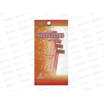 DORCO SD-503 одноразовые станки 5 штук 1 лезвие *20/320 DORCO SD-503 одноразовые станки 5 штук 1 лезвие *20/320