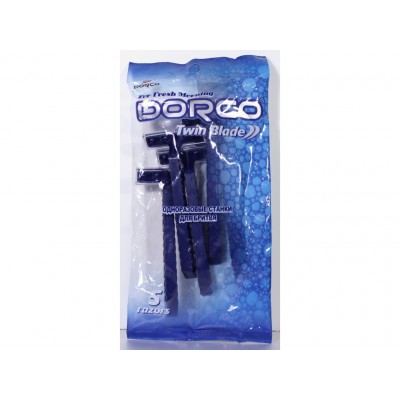 DORCO TD-705 одноразовые станки 5 штук 2 лезвия *20/320