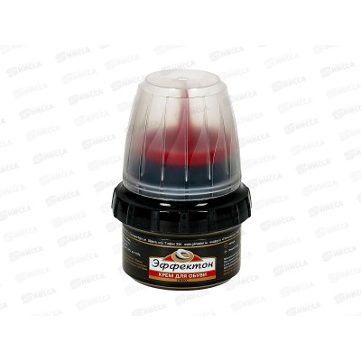 ЭФФЕКТОН Крем для обуви люкс черный с губкой 50мл *48 ЭФФЕКТОН Крем для обуви люкс черный с губкой 50мл *48