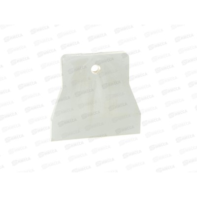 Шпатель резиновый 80мм белый 1209108 *5 Шпатель резиновый 80мм белый 1209108 *5