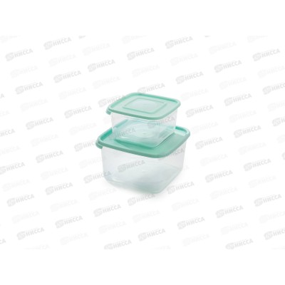 Набор контейнеров СВЧ КАСКАД квадро 2шт (0,46 1,0л) С67002 *40 Набор контейнеров СВЧ КАСКАД квадро 2шт (0,46 1,0л) С67002 *40