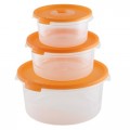 Набор контейнеров СВЧ круглых (0,4л 0,8 1,6л) с клапаном Смайл, С52203 *30 Набор контейнеров СВЧ круглых (0,4л 0,8 1,6л) с клапаном Смайл, С52203 *30