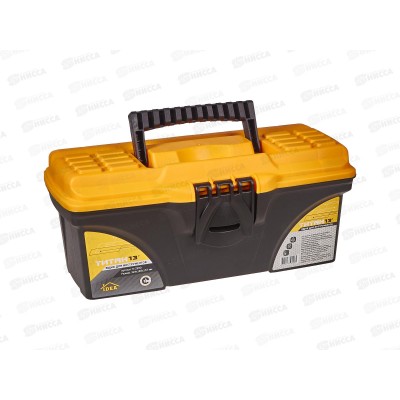 Ящик для инструментов ТИТАН 13 черный с желтым М2930 *12 Ящик для инструментов ТИТАН 13 черный с желтым М2930 *12