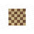 Подставка под горячее бамбуковая  &quotКлетка&quot 20*20см GD007-3  888-028 г