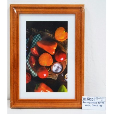 Фоторамка 10*15 клен, 3N46 *48 Фоторамка 10*15 клен, 3N46 *48