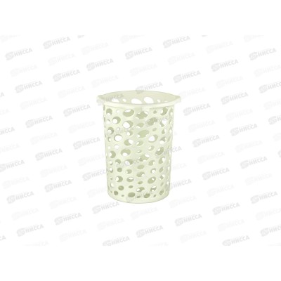 Корзина для мусора 12л "Сорренто" (белый) *10 М2052 Корзина для мусора 12л "Сорренто" (белый) *10 М2052