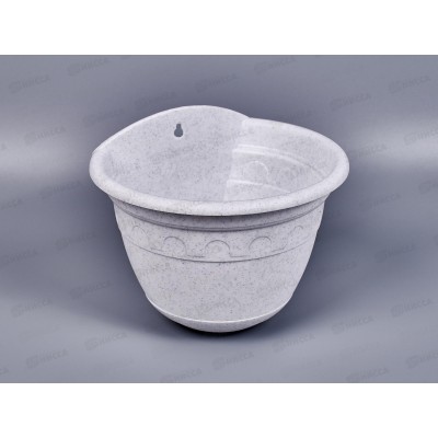 Кашпо настенное Колывань-16см Мрамор С111М АВ *26