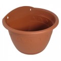Кашпо настенное Колывань-24см Терракотовый С113Т АВ *16 Кашпо настенное Колывань-24см Терракотовый С113Т АВ *16