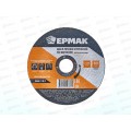 Диск отрезной по металлу ЕРМАК Профи 125*2,5*22мм 664-123 Диск отрезной по металлу ЕРМАК Профи 125*2,5*22мм 664-123