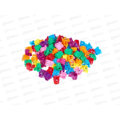 Крабик для волос ОБ438 ,1см упаковка 100шт цвет микс Крабик для волос ОБ438 ,1см упаковка 100шт цвет микс