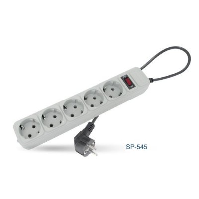 Сетевой фильтр СПУТНИК 4,5м  5 гнезда  *30