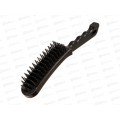 Щетка металлическая с пластиковой ручкой 6-ти рядная 656-072   г Щетка металлическая с пластиковой ручкой 6-ти рядная 656-072   г