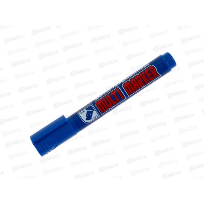 Маркер CROWN Multi marker, скош., синий, 5мм CPM-800 CH *12/720