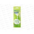 DORCO EVE 6 shaiVanilla одноразовый станок 1штука 6 лезвий плавающая головка увлажняющая *10/480