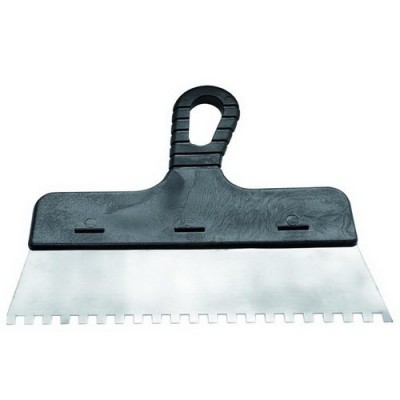 Шпатель фасадный нержавеющий 250мм зуб 8*8 пластиковая ручка, 1201178 *30 Шпатель фасадный нержавеющий 250мм зуб 8*8 пластиковая ручка, 1201178 *30