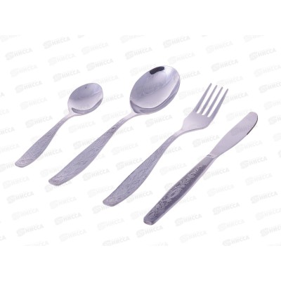 Набор 24 предмета  М-13 &quotУралочка&quot столовый в картонной коробке *12